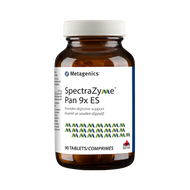 Metagenics SpectraZyme Pan 9x ES 90 Tablets Metagenics SpectraZyme Pan 9x ES 90 Tablets