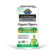 Garden of Life Enzymes Organic Digest+ 90 Chewable Tablets Garden of Life Enzymes Organic Digest+ 90 Chewable Tablets