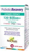 New Roots Probiotics Recovery 120 Billion 30 Veg Capsules New Roots Probiotics Recovery 120 Billion 30 Veg Capsules