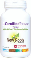 New Roots L-Carnitine Tartrate 750 mg 90 Veg Capsules New Roots L-Carnitine Tartrate 750 mg 90 Veg Capsules