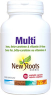 New Roots Multi 120 Veg Capsules New Roots Multi 120 Veg Capsules