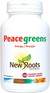 New Roots Peacegreens 120 Veg Capsules New Roots Peacegreens 120 Veg Capsules