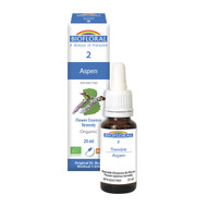 Biofloral No. 2 Aspen Organic Flower Essence Remedy 20 ml (19592) Biofloral No. 2 Aspen Organic Flower Essence Remedy 20 ml (19592)