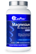 CanPrev Magnesium Bis Glycinate 200 mg Gentle 240 Veg Capsules CanPrev Magnesium Bis Glycinate 200 mg Gentle 240 Veg Capsules