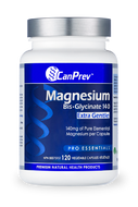 CanPrev Magnesium Bis Glycinate 140 mg Extra Gentle 120 Veg Capsules CanPrev Magnesium Bis Glycinate 140 mg Extra Gentle 120 Veg Capsules