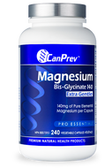CanPrev Magnesium Bis Glycinate 140 mg Extra Gentle 240 Veg Capsules CanPrev Magnesium Bis Glycinate 140 mg Extra Gentle 240 Veg Capsules