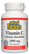 Natural Factors Vitamin C 1000 mg Calcium Ascorbate 180 Capsules Natural Factors Vitamin C 1000 mg Calcium Ascorbate 180 Capsules