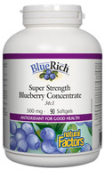Natural Factors BlueRich 500 mg 90 Softgels Natural Factors BlueRich 500 mg 90 Softgels