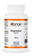 Orange Naturals Magnesium Glycinate 180 mg 60 Veg Capsules Orange Naturals Magnesium Glycinate 180 mg 60 Veg Capsules