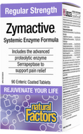 Natural Factors Zymactive Regular Strength 90 Enteric Coated Tablets Natural Factors Zymactive Regular Strength 90 Enteric Coated Tablets