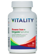 Vitality Power Iron+Organic Spirulina 30 Tablets Vitality Power Iron+Organic Spirulina 30 Tablets
