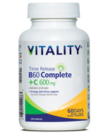 Vitality Time Release B60 Complete + C 60 Tablets Vitality Time Release B60 Complete + C 60 Tablets