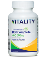 Vitality Time Release B60 Complete + C 30 Tablets Vitality Time Release B60 Complete + C 30 Tablets
