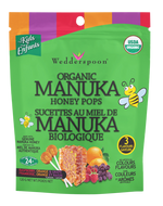 Wedderspoon Organic Manuka Honey Pops Variety Pack 120 g Wedderspoon Organic Manuka Honey Pops Variety Pack 120 g