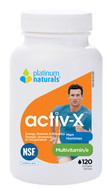 Platinum Naturals Activ X Multivitamin For Men 120 Softgels Platinum Naturals Activ X Multivitamin For Men 120 Softgels