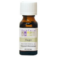 Aura Cacia Sage Essential Oil 15 ml Aura Cacia Sage Essential Oil 15 ml