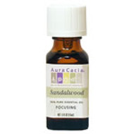 Aura Cacia Sandalwood Essential Oil 15 ml Aura Cacia Sandalwood Essential Oil 15 ml