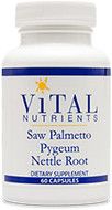 Vital Nutrients Saw Palmeto Pygeum Nettle Root 60 Capsules Vital Nutrients Saw Palmeto Pygeum Nettle Root 60 Capsules