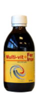 Bio Lonreco Multi Vitamins Plus Iron 250 ml Bio Lonreco Multi Vitamins Plus Iron 250 ml
