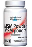 Alpha Science MSM Powder 250 Grams Alpha Science MSM Powder 250 Grams