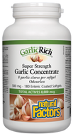 Natural Factors GarlicRich Super Strength Natural Factors GarlicRich Super Strength