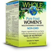 Whole Earth & Sea Women's Multivitamin & Mineral 60 Tablets By Natural Factors Whole Earth & Sea Women's Multivitamin & Mineral 60 Tablets By Natural Factors