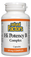 Natural Factors Hi Potency B Complex Natural Factors Hi Potency B Complex