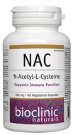 Bioclinic Naturals NAC 500 mg 90 Veg Capsules Bioclinic Naturals NAC 500 mg 90 Veg Capsules
