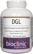 Bioclinic Naturals DGL 180 Chewable Tablets Bioclinic Naturals DGL 180 Chewable Tablets