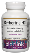 Bioclinic Naturals Berberine HCl 90 Capsules Bioclinic Naturals Berberine HCl 90 Capsules