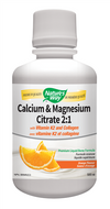 Nature's Way Calcium & Magnesium Citrate 2:1 With K2 and Collagen Liquid Orange 500 ml Nature's Way Calcium & Magnesium Citrate 2:1 With K2 and Collagen Liquid Orange 500 ml