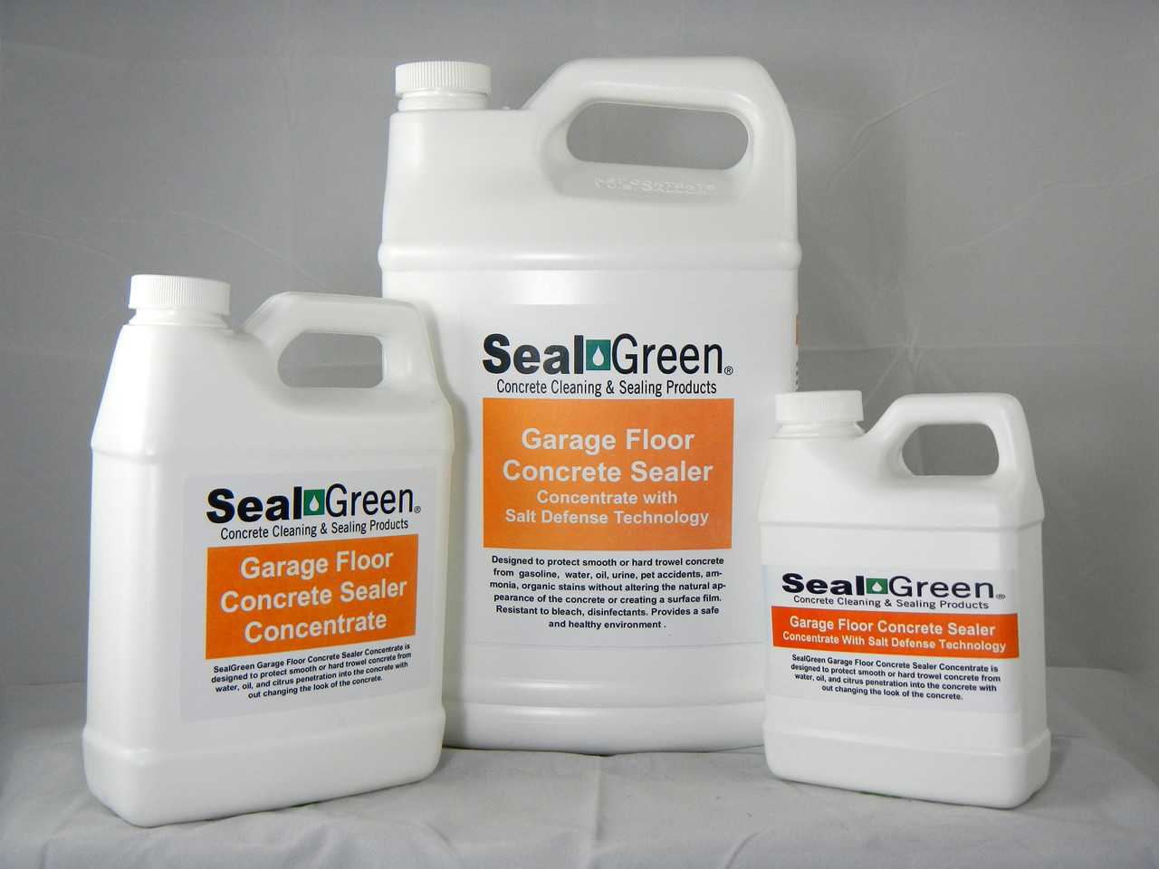 Garage Floor Concrete Sealer Concentrate - Salt Defense ...
