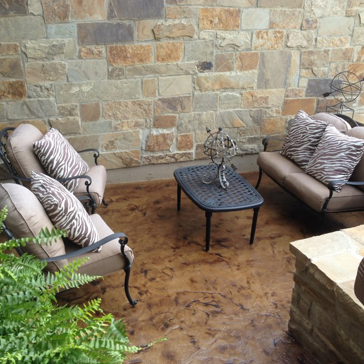 E15 Epoxy Stamped Concrete Sealer - Outdoor Deco Decorated ...