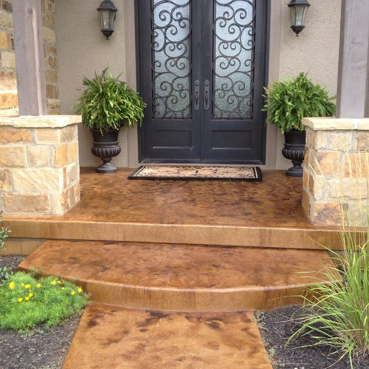 E15 Epoxy Stamped Concrete Sealer Outdoor Deco Decorated and Stamped