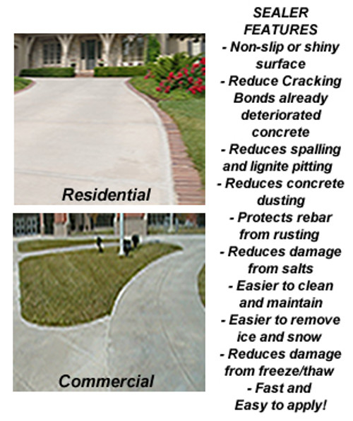 SealGreen Concrete Sealer for Residential and Commercial Applications SealGreen Concrete Sealer for Residential and Commercial Applications