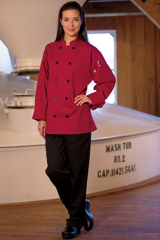 Moroccan Chef Coat in Red