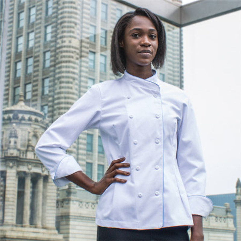 Women's Imperial in 100% White Cotton Flat Twill