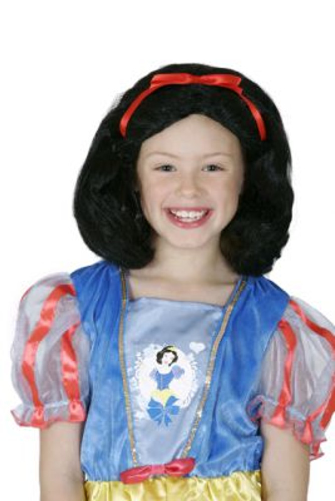 Snow White Hair Wig Disney Costumes Book Week Halloween Afterpay