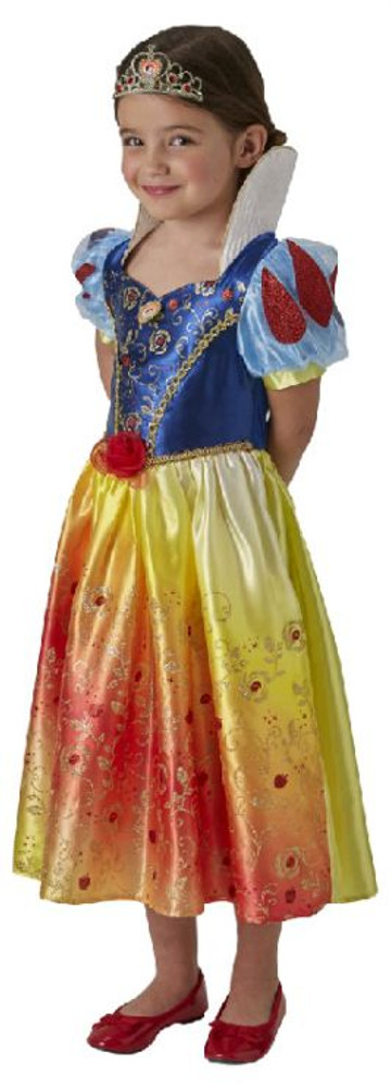 Snow White Deluxe Disney Princess Fairy Tale Book Week Girls Costume Wig