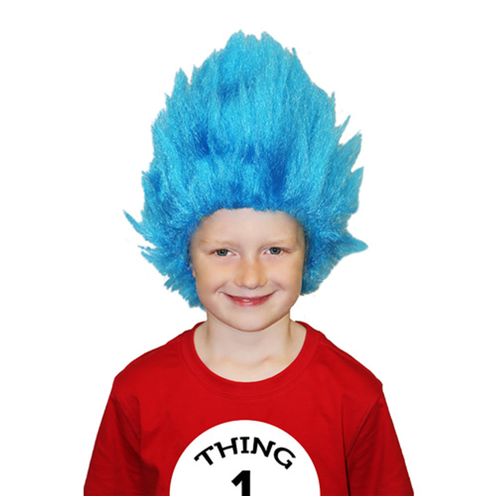 Dr. Seuss Cat in the Hat - Thing 1 and Thing 2 Kids Wig