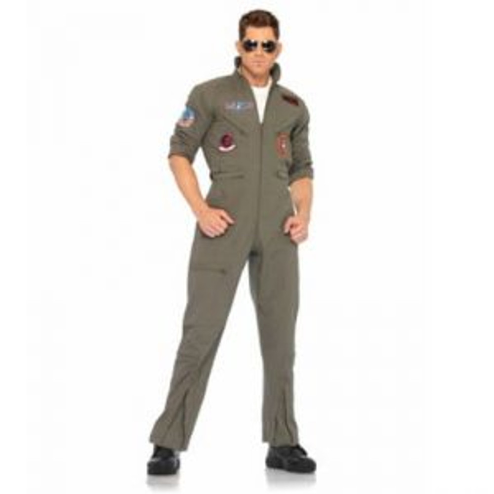 1980s Top Gun Aviator Suit Mens Costumes 