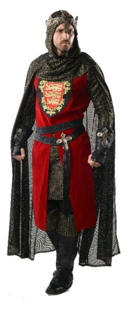 Medieval King Richard Collectors Mens Costume