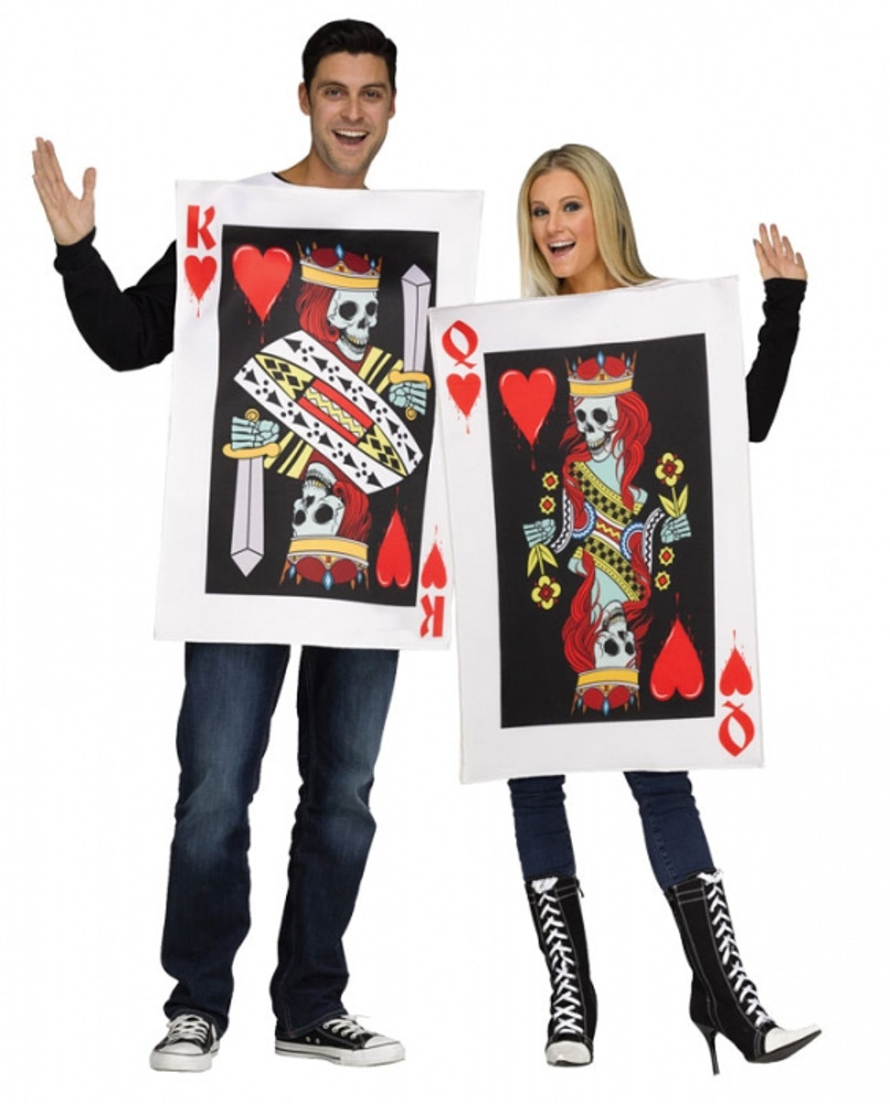Playing Card Costume | Card King & Queen of Hearts Costume | Halloween ...