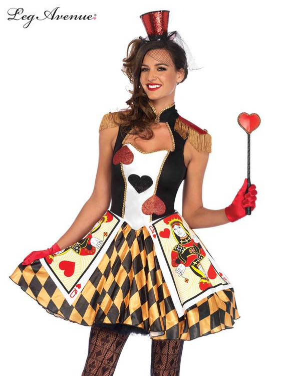 Alice in Wonderland Queen's Card Guard Womens Costume