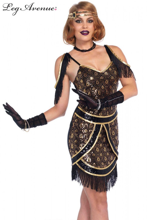 Flapper 1920s Speakeasy Sweetie Dress