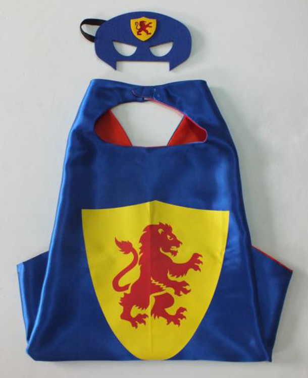 King Superhero Cape & Mask