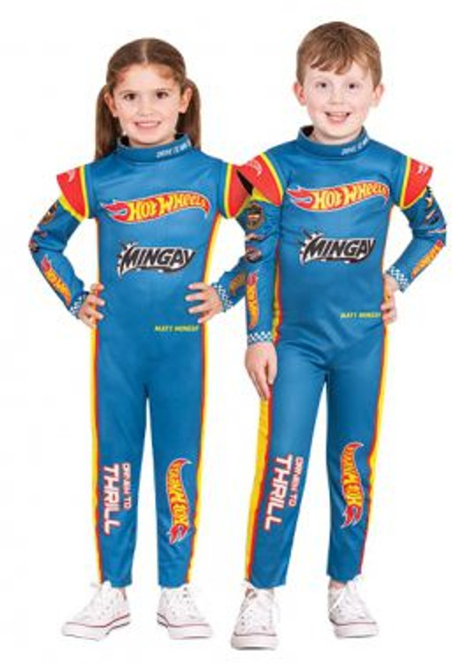 Hot Wheels Racing Suit Kids Costume