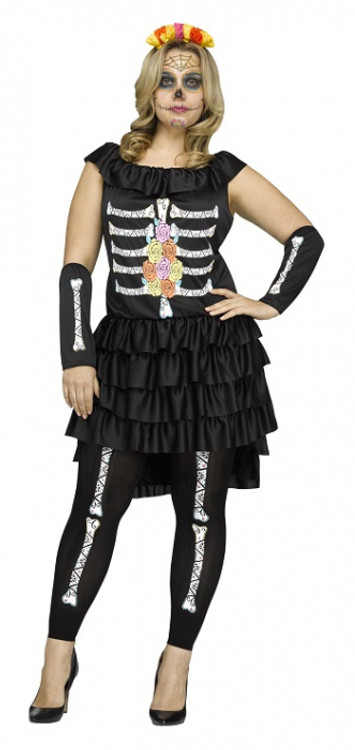 Day of the Dead - Adult Plus Size