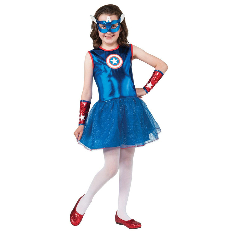 Captain America - Tutu Girls Costume