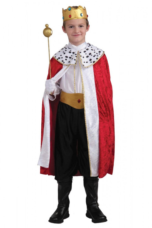 Regal King Costume Child